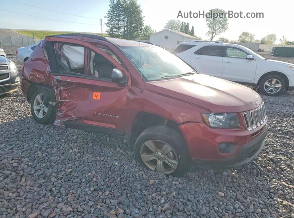 1C4NJDBB5GD779259 2016 JEEP COMPASS Red Առջևի աջ