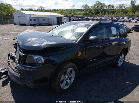 1C4NJDBB6GD631041 2016 JEEP COMPASS Черный Передняя левая четверть