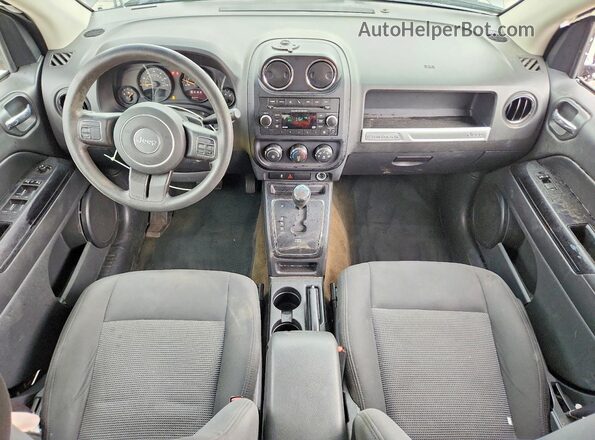 1C4NJDBB6GD757545 2016 JEEP COMPASS Gray Вид панелі приладів