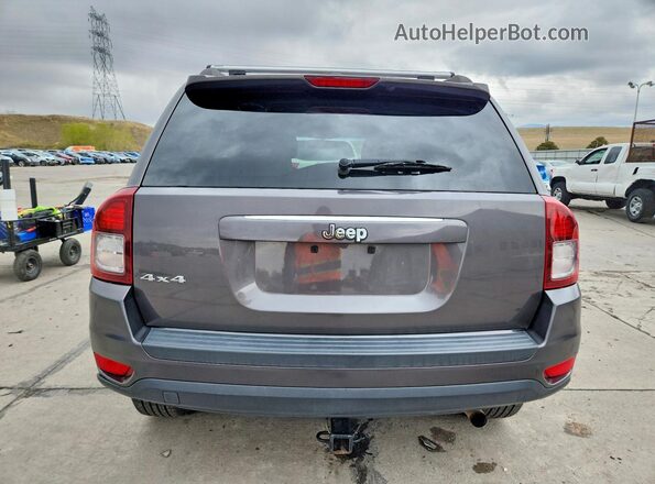 1C4NJDBB6GD757545 2016 JEEP COMPASS Gray Вид ззаду