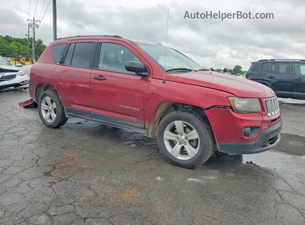 1C4NJDBB7GD535743 2016 JEEP COMPASS Red Առջևի աջ
