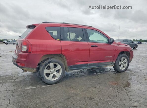 1C4NJDBB7GD535743 2016 JEEP COMPASS Red Հետևի աջ