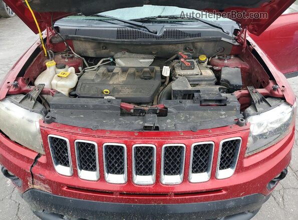 1C4NJDBB7GD535743 2016 JEEP COMPASS Red Սալոնի հետևի տեսք