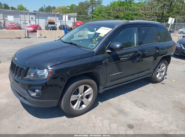 1C4NJDBB7HD104353 2017 JEEP COMPASS Black Передня ліва чверть