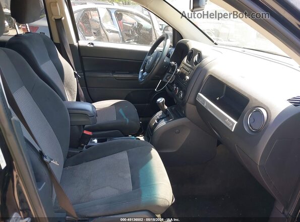 1C4NJDBB7HD104353 2017 JEEP COMPASS Black Вид салону спереду
