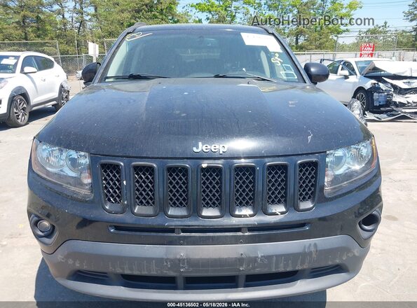 1C4NJDBB7HD104353 2017 JEEP COMPASS Black Вид задньої частини салону
