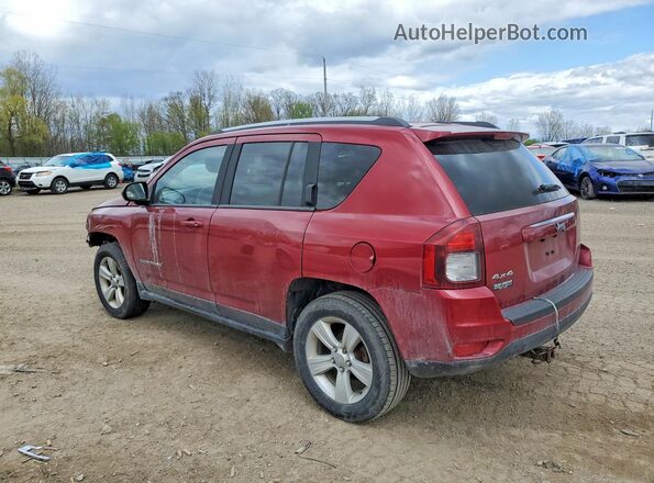 1C4NJDBB9GD521231 2016 JEEP COMPASS Burgundy Հետևի ձախ