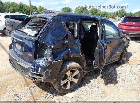 1C4NJDEB0HD126948 2017 JEEP COMPASS Blue Tył prawy