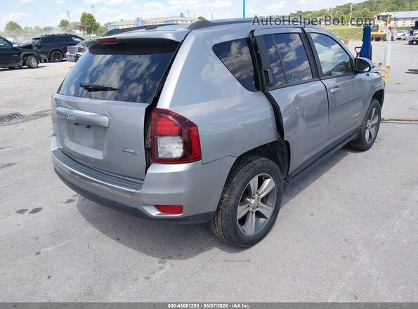 1C4NJDEB2HD126496 2017 JEEP COMPASS Silver Trasero derecho
