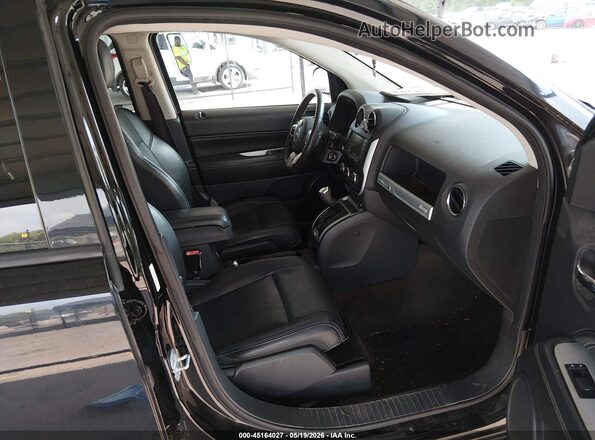 1C4NJDEB6GD791853 2016 JEEP COMPASS Черный Вид салона спереди