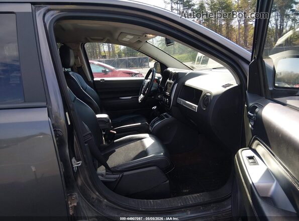 1C4NJDEB6HD175751 2017 JEEP COMPASS Серый Вид салона спереди
