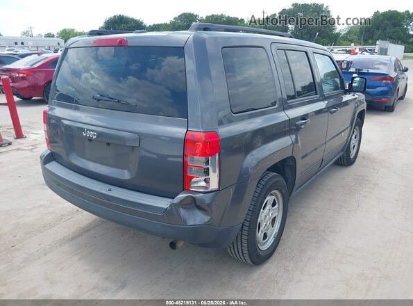 1C4NJPBA0GD559729 2016 JEEP PATRIOT Gray Tył prawy
