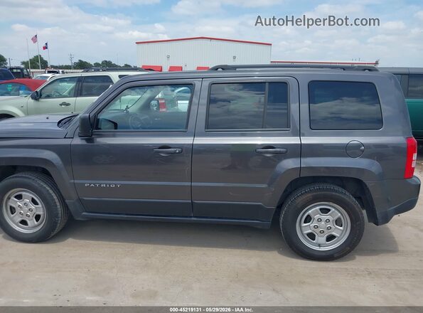 1C4NJPBA0GD559729 2016 JEEP PATRIOT Gray Widok wnętrza 360 stopni