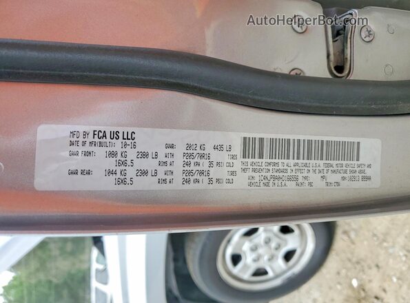 1C4NJPBA0HD166556 2017 JEEP PATRIOT Silver 