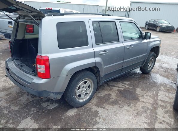 1C4NJPBA1GD524407 2016 JEEP PATRIOT Silver Trasero derecho