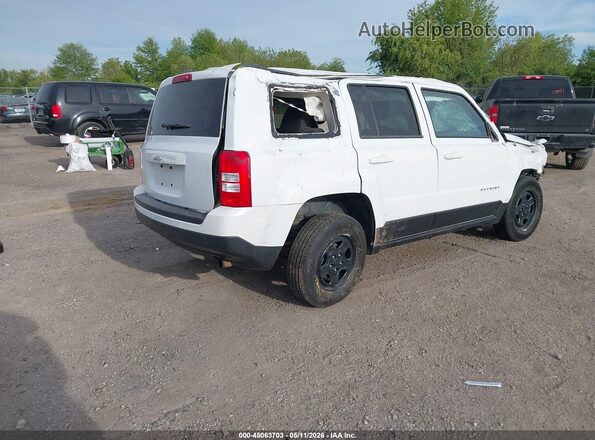 1C4NJPBA1HD211858 2017 JEEP PATRIOT White Tył prawy