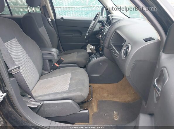 1C4NJPBA2GD706083 2016 JEEP PATRIOT Black Widok wnętrza z przodu