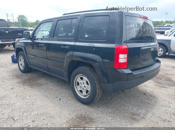 1C4NJPBA2GD706083 2016 JEEP PATRIOT Black Tył lewy