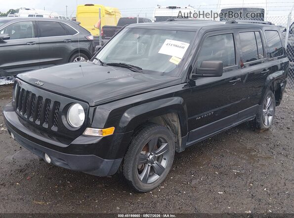 1C4NJPBA3HD200845 2017 JEEP PATRIOT Black Front left