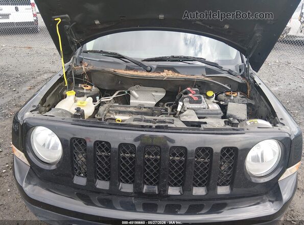 1C4NJPBA3HD200845 2017 JEEP PATRIOT Black Rear view