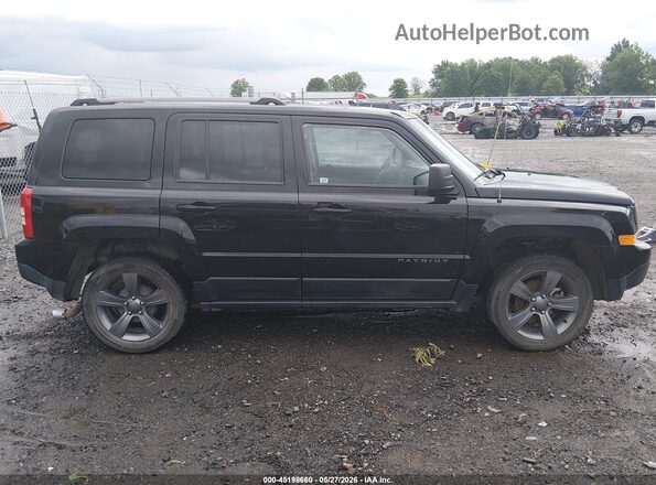 1C4NJPBA3HD200845 2017 JEEP PATRIOT Black Rear interior view