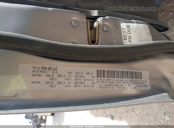 1C4NJPBA4HD145452 2017 JEEP PATRIOT Silver Շարժիչի բաժամունքի տեսք
