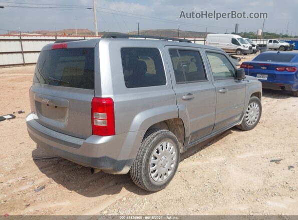 1C4NJPBA4HD145452 2017 JEEP PATRIOT Silver Հետևի աջ