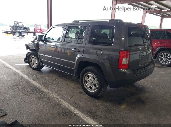 1C4NJPBA4HD149985 2017 JEEP PATRIOT Gray Tył lewy