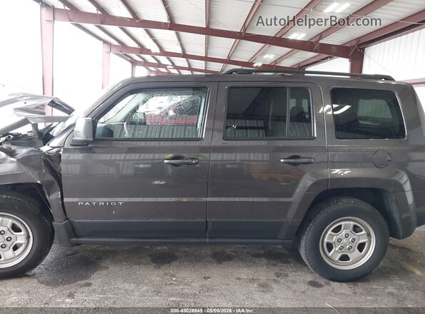 1C4NJPBA4HD149985 2017 JEEP PATRIOT Gray 