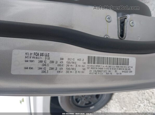 1C4NJPBA6GD710721 2016 JEEP PATRIOT Серый 