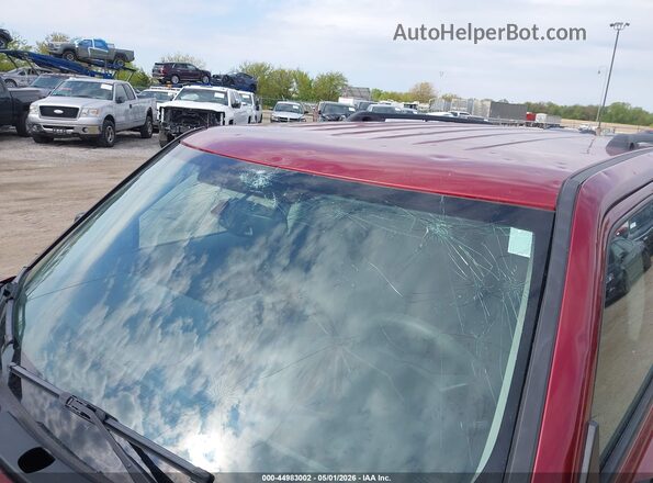 1C4NJPBA7HD149673 2017 JEEP PATRIOT Red Rear interior view