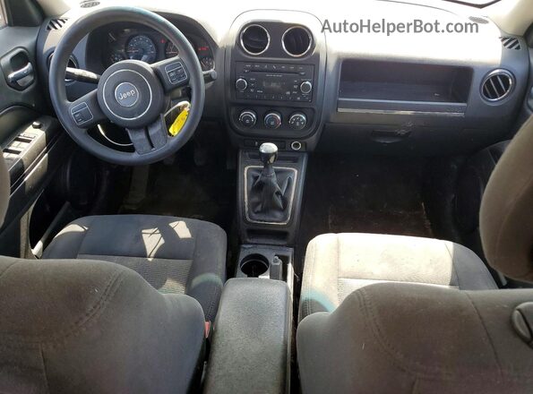 1C4NJPBA8GD583177 2016 JEEP PATRIOT Silver Widok deski rozdzielczej