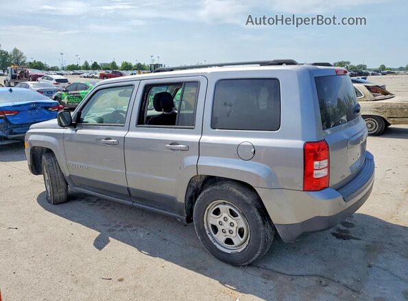 1C4NJPBA8GD583177 2016 JEEP PATRIOT Silver Tył lewy