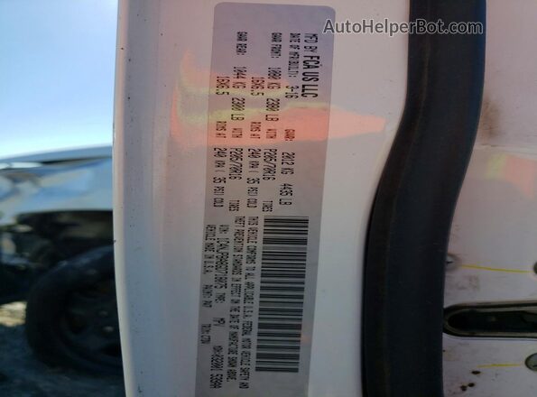 1C4NJPBA8GD718075 2016 JEEP PATRIOT Белый Вид наклейки с VIN-кодом