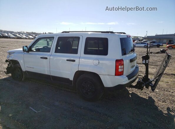1C4NJPBA8GD718075 2016 JEEP PATRIOT Белый Задняя левая четверть