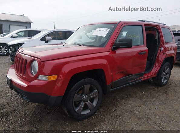 1C4NJPBA8GD784058 2016 JEEP PATRIOT Red წინა მარცხენა ხედი სამი მეოთხედიდან