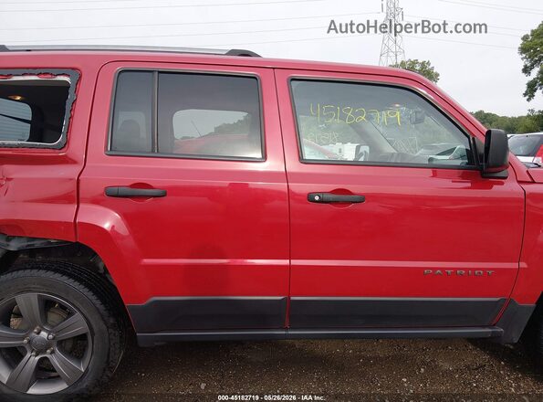 1C4NJPBA8GD784058 2016 JEEP PATRIOT Red სალონის 360-გრადუსიანი ხედი