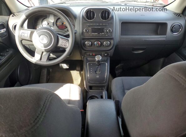 1C4NJPBA9GD813843 2016 JEEP PATRIOT Красный Вид панели приборов