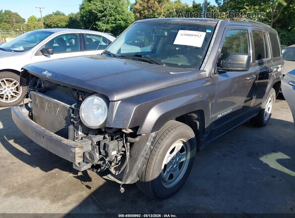 1C4NJPBB0GD575809 2016 JEEP PATRIOT Gray Front left