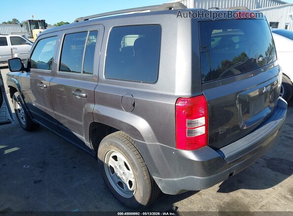 1C4NJPBB0GD575809 2016 JEEP PATRIOT Gray Rear left