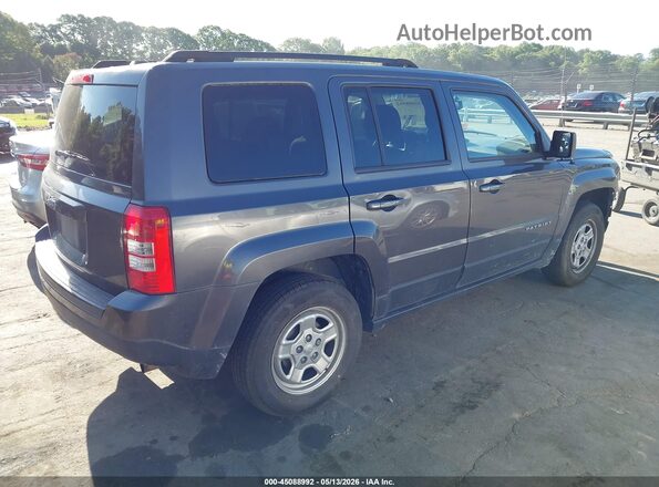 1C4NJPBB0GD575809 2016 JEEP PATRIOT Gray Rear right