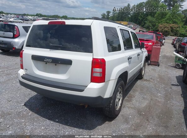 1C4NJPBB3GD601612 2016 JEEP PATRIOT White Задня права чверть