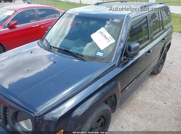 1C4NJPBB5GD584005 2016 JEEP PATRIOT Black Front view