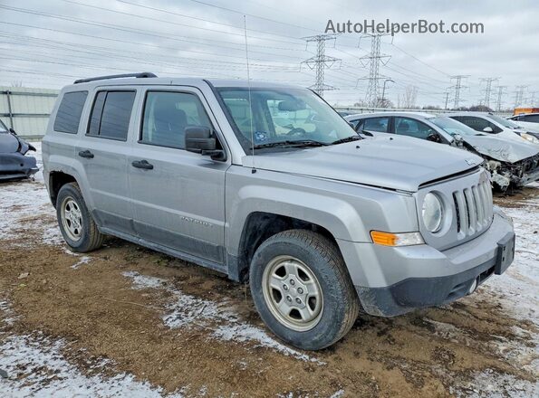 1C4NJPBB7GD738388 2016 JEEP PATRIOT Silver Delantero derecho
