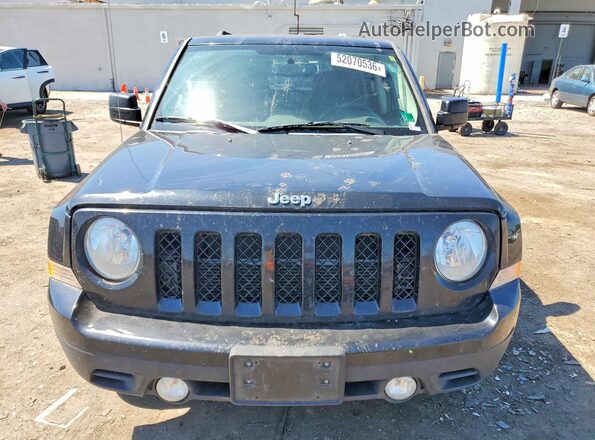 1C4NJPBB9GD656727 2016 JEEP PATRIOT Black Դիմացի տեսք