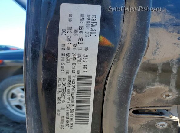 1C4NJPBB9GD656727 2016 JEEP PATRIOT Black VIN կոդի պիտակի տեսք