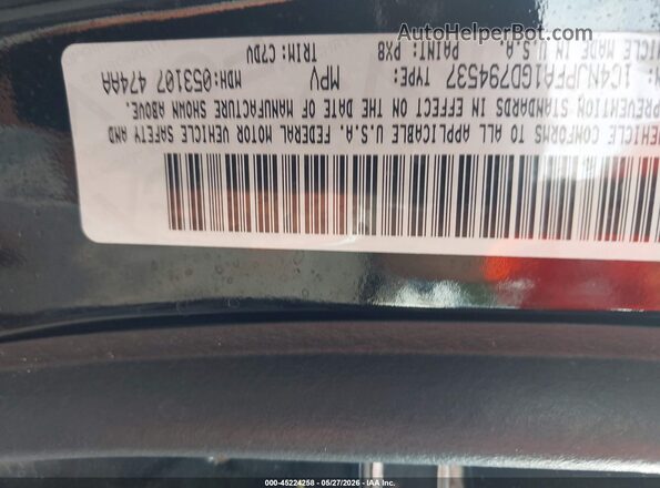 1C4NJPFA1GD794537 2016 JEEP PATRIOT Black Вид підкапотного простору