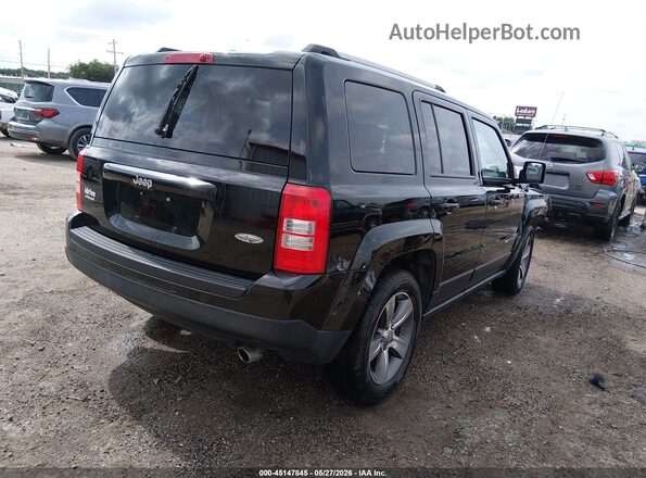 1C4NJPFA5GD776851 2016 JEEP PATRIOT Черный Задняя правая четверть
