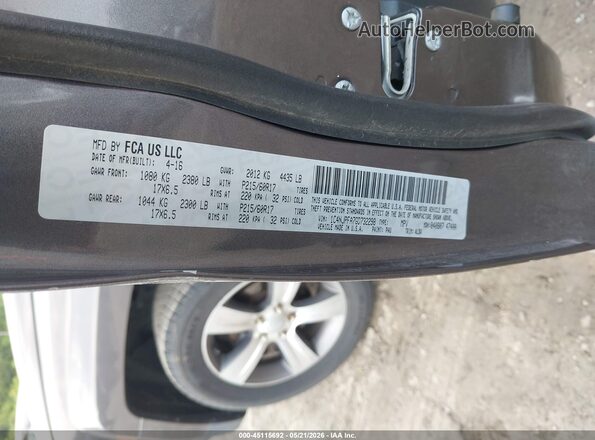 1C4NJPFA7GD732298 2016 JEEP PATRIOT Gray Вид підкапотного простору