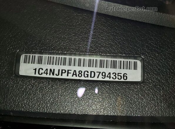 1C4NJPFA8GD794356 2016 JEEP PATRIOT Белый 